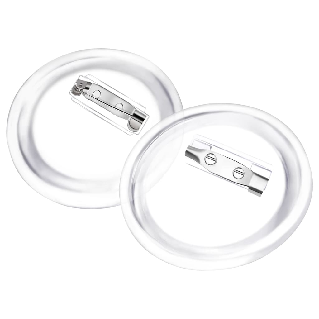 vidaXL Buttons met spelden 100 st 44 mm acryl afbeelding