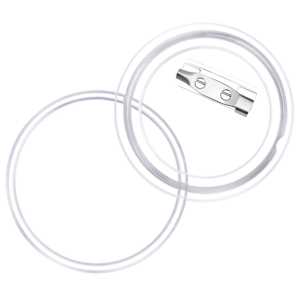 Placky se špendlíky 100 setů akryl 44 mm - obrázek 7