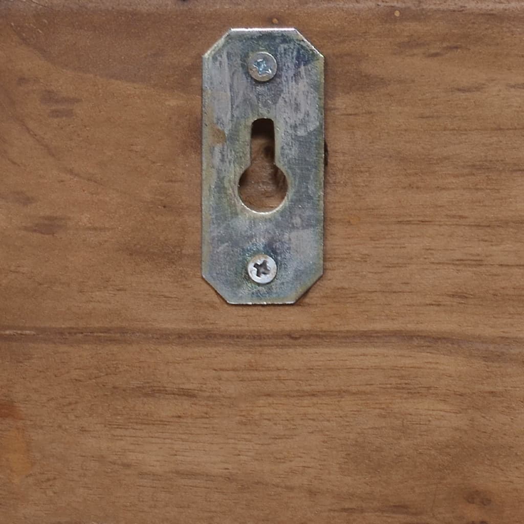 Rafturi de perete, 2 buc., 120x10x10 cm, lemn masiv de tec