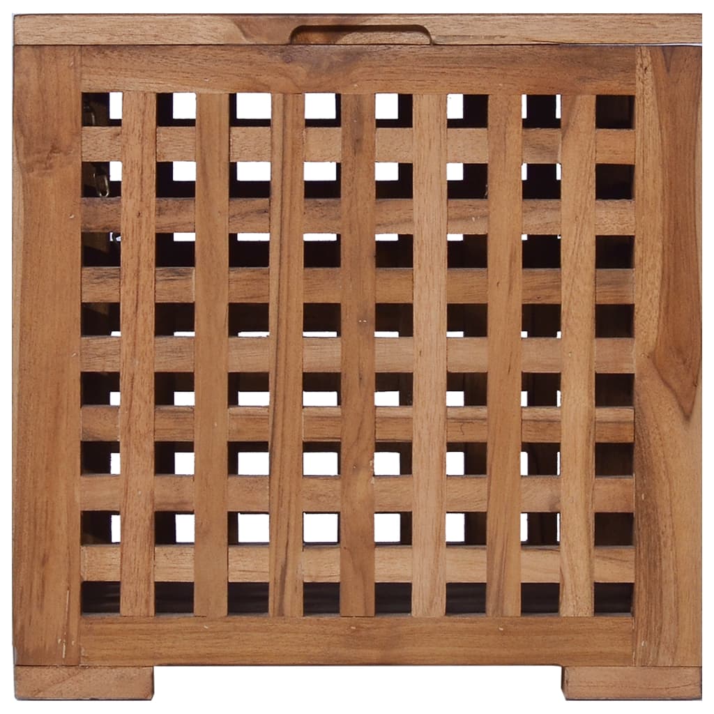 

vidaXL Touwkist 40x40x40 cm massief teakhout
