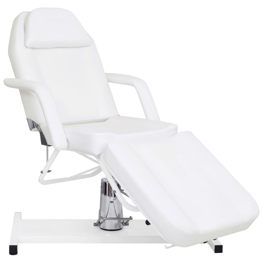 Image of vidaXL Massage Table White 180x62x(87-112) cm