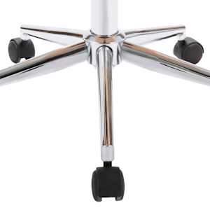 Vrtljivi jedilni stoli 6 kosov krem umetno usnje - slika 6