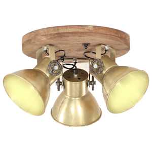 vidaXL t&ouml;&ouml;stuslik laelamp 25 W messing 42 x 27 cm E27