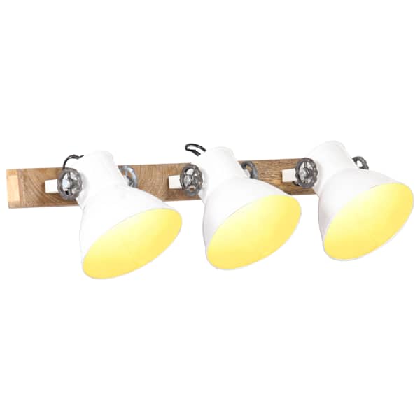 vidaXL t&ouml;&ouml;stuslik seinalamp valge 65 x 25 cm E27