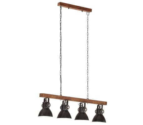 vidaXL Plafondlamp Kralen Rond E14 Wit Verlichting Lamp Lampen Plafondlicht