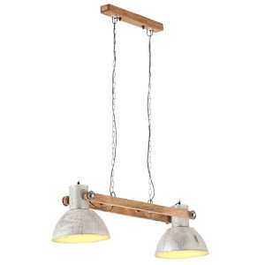 Industriální závěsné svítidlo 25 W stříbrné 109 cm E27 - obrázek 1