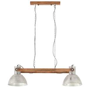 Industriální závěsné svítidlo 25 W stříbrné 109 cm E27 - obrázek 3