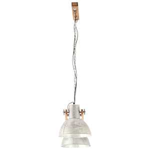 Industriální závěsné svítidlo 25 W stříbrné 109 cm E27 - obrázek 4