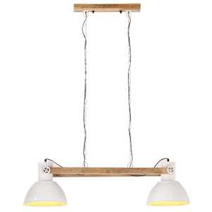 Industriální závěsné svítidlo 25 W bílé 109 cm E27 - obrázek 3