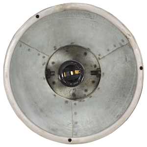 Industriální závěsné svítidlo 25 W stříbrné kulaté 19 cm E27 - obrázek 8