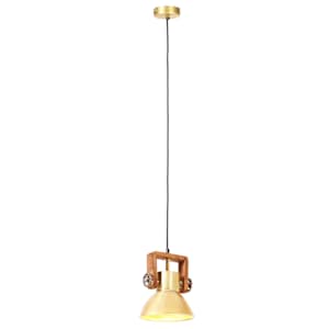 Industriální závěsné svítidlo 25 W mosazné kulaté 19 cm E27 - obrázek 6