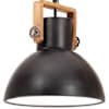 vidaXL t&ouml;&ouml;stuslik laelamp 25 W must, &uuml;mmargune 40 cm E27