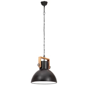 Industriální závěsné svítidlo 25 W černé kulaté 40 cm E27 - obrázek 5