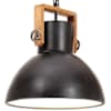 vidaXL t&ouml;&ouml;stuslik laelamp 25 W must, &uuml;mmargune 30 cm E27