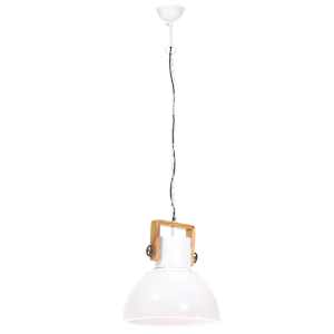 Industriální závěsné svítidlo 25 W bílé kulaté 40 cm E27 - obrázek 5