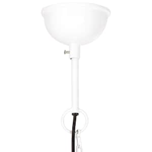 Industriální závěsné svítidlo 25 W bílé kulaté 40 cm E27 - obrázek 7