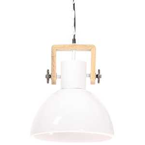 Industriální závěsné svítidlo 25 W bílé kulaté 30 cm E27 - obrázek 3