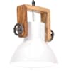 vidaXL t&ouml;&ouml;stuslik laelamp 25 W valge, &uuml;mmargune 19 cm E27