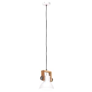 Industriální závěsné svítidlo 25 W bílé kulaté 19 cm E27 - obrázek 6