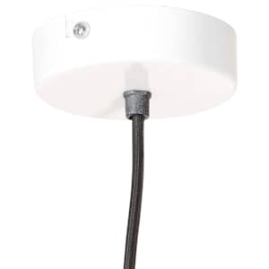 Industriální závěsné svítidlo 25 W bílé kulaté 19 cm E27 - obrázek 7