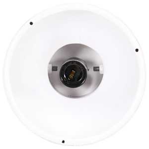 Industriální závěsné svítidlo 25 W bílé kulaté 19 cm E27 - obrázek 8