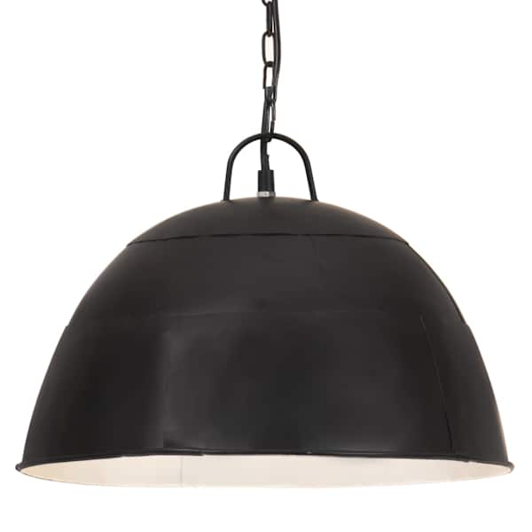 vidaXL t&ouml;&ouml;stuslik laelamp 25 W must, &uuml;mmargune 41 cm E27