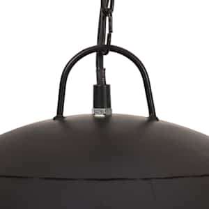 Industriální závěsné svítidlo 25 W černé kulaté 41 cm E27 - obrázek 6