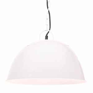 vidaXL t&ouml;&ouml;stuslik vanaaegne laelamp 25 W valge, &uuml;mmargune 41 cm E27