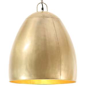 vidaXL t&ouml;&ouml;stuslik laelamp 25 W messing, &uuml;mmargune 42 cm E27
