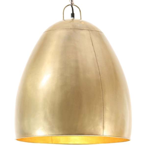 vidaXL t&ouml;&ouml;stuslik laelamp 25 W messing, &uuml;mmargune 42 cm E27