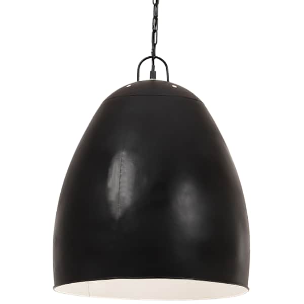 vidaXL t&ouml;&ouml;stuslik laelamp 25 W must, &uuml;mmargune 42 cm E27