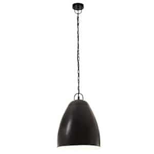 Industriální závěsné svítidlo 25 W černé kulaté 32 cm E27 - obrázek 4