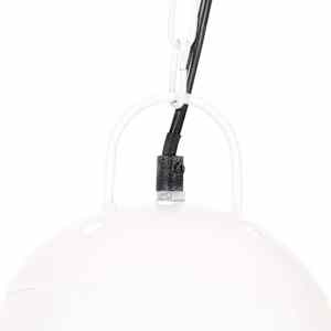 Industriální závěsné svítidlo 25 W bílé kulaté 32 cm E27 - obrázek 7