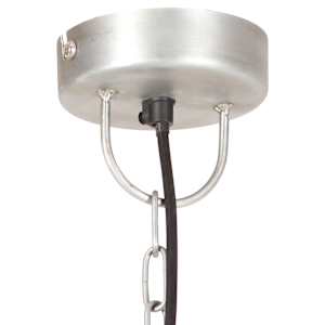 Závěsné svítidlo 25 W stříbrné kulaté 48 cm E27 - obrázek 5