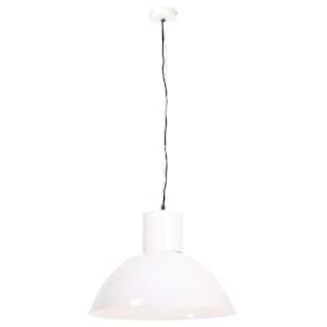 Závěsné svítidlo 25 W bílé kulaté 48 cm E27 - obrázek 3