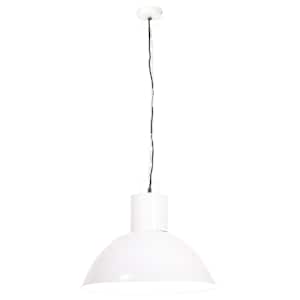 Závěsné svítidlo 25 W bílé kulaté 48 cm E27 - obrázek 4