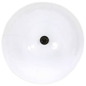 Závěsné svítidlo 25 W bílé kulaté 48 cm E27 - obrázek 7