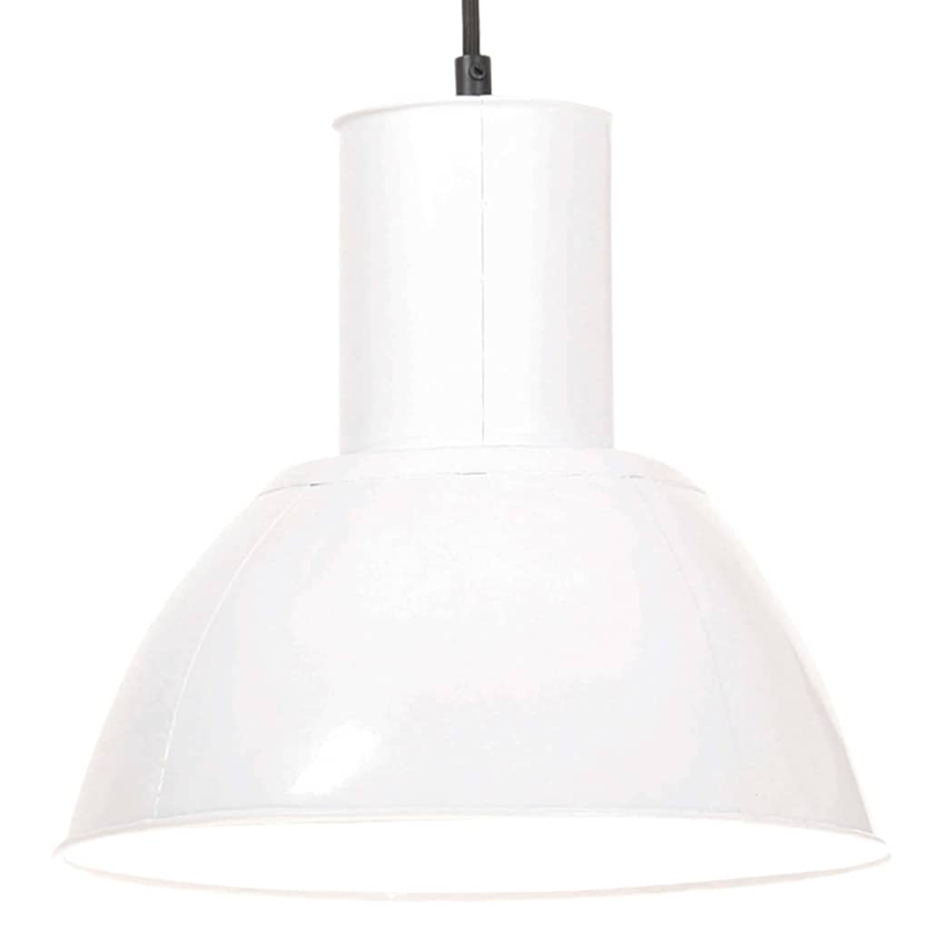 vidaXL Závěsné svítidlo 25 W bílé kulaté 28,5 cm E27