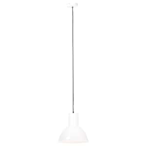 Závěsné svítidlo 25 W bílé kulaté 28,5 cm E27 - obrázek 3