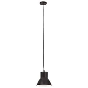 Závěsné svítidlo 25 W černé kulaté 17 cm E27 - obrázek 3