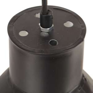 Závěsné svítidlo 25 W černé kulaté 17 cm E27 - obrázek 6