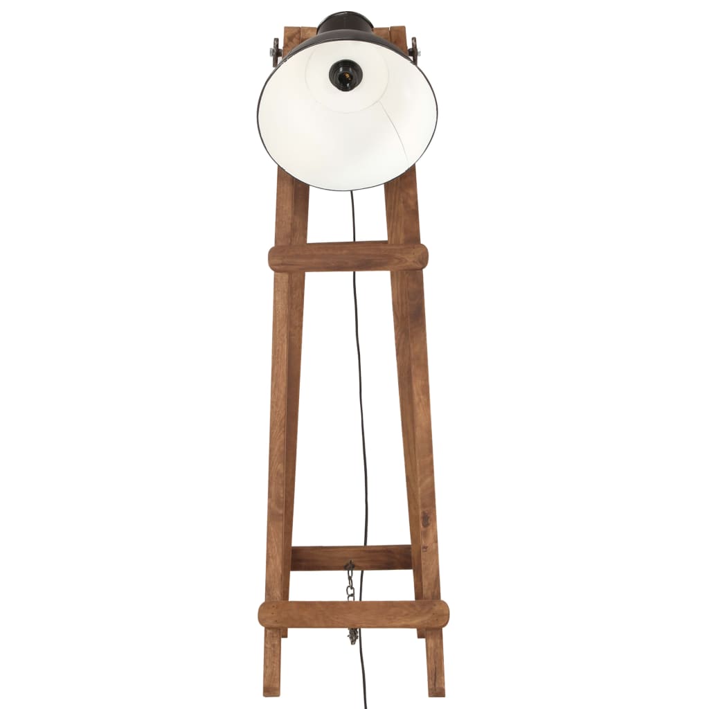 Thumbnail - vidaXL Stehlampe Schwarz Mango Massivholz E27