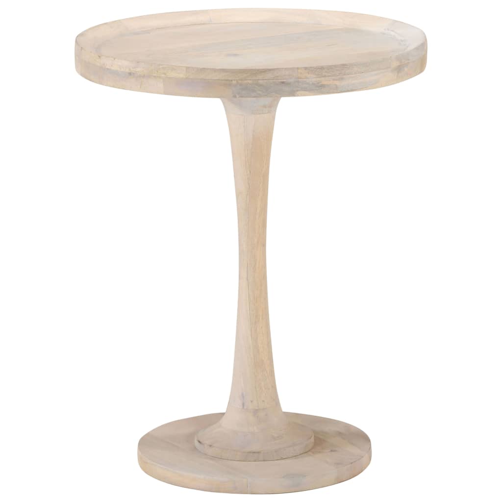 Tömör mangófa kisasztal Ø60 x 75 cm 