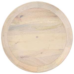 Odkládací stolek Ø 50 x 55 cm masivní mangovníkové dřevo - obrázek 2