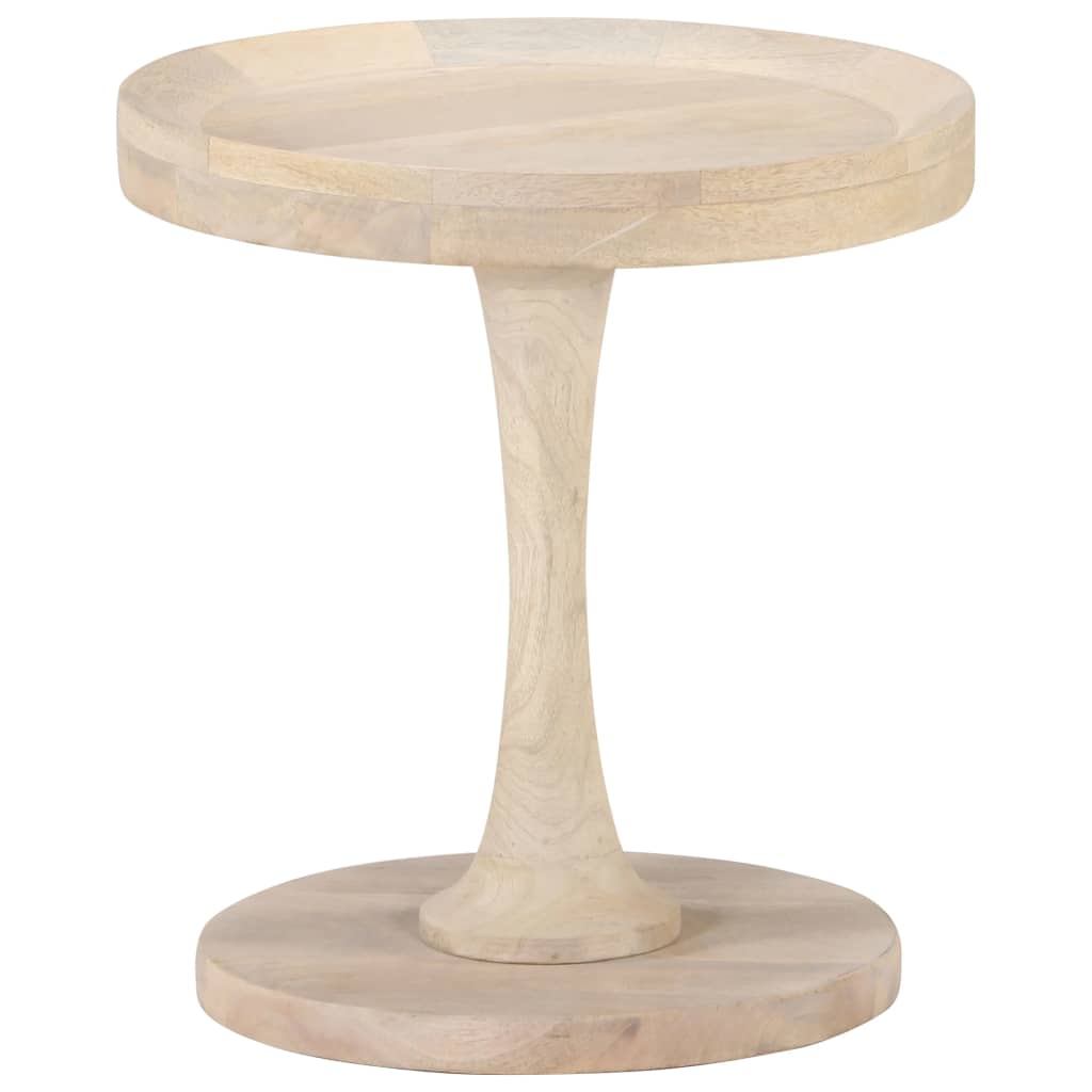 Tömör mangófa kisasztal Ø40 x 45 cm 