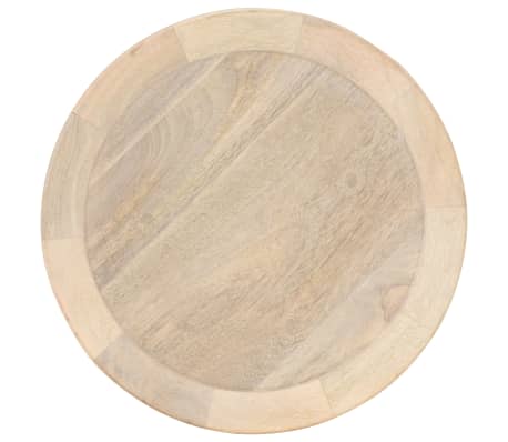 vidaXL Side Table Ø40x45 cm Solid Mango Wood