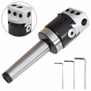 vidaXL F1-12 50 mm puuripea koos MT3-M12 otsikuga treipingile