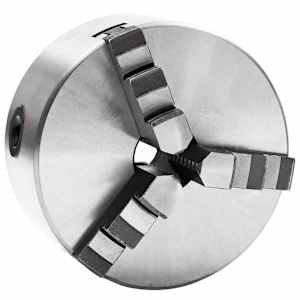 3čelisťové samostředící sklíčidlo soustruh 125 mm ocel K11 125 - obrázek 1