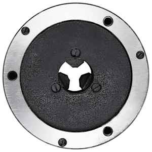 3čelisťové samostředící sklíčidlo soustruh 125 mm ocel K11 125 - obrázek 4