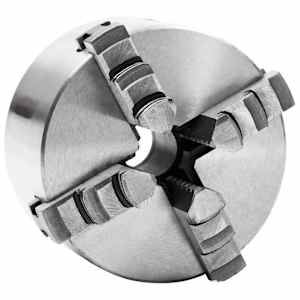 Stružna glava s 4 čeljustmi in samo-centriranjem 100 mm jeklo